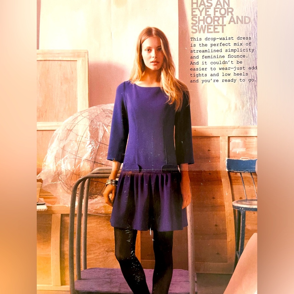 Eliza J size 6 purple Dress